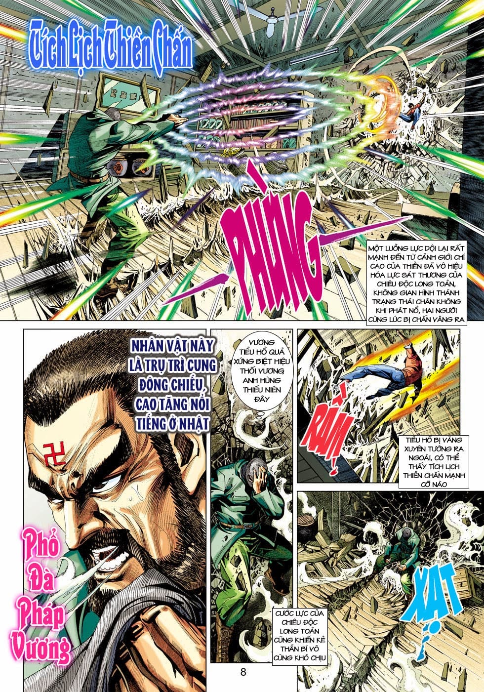 Truyện Tranh Tân Tác Long Hổ Môn trang 4