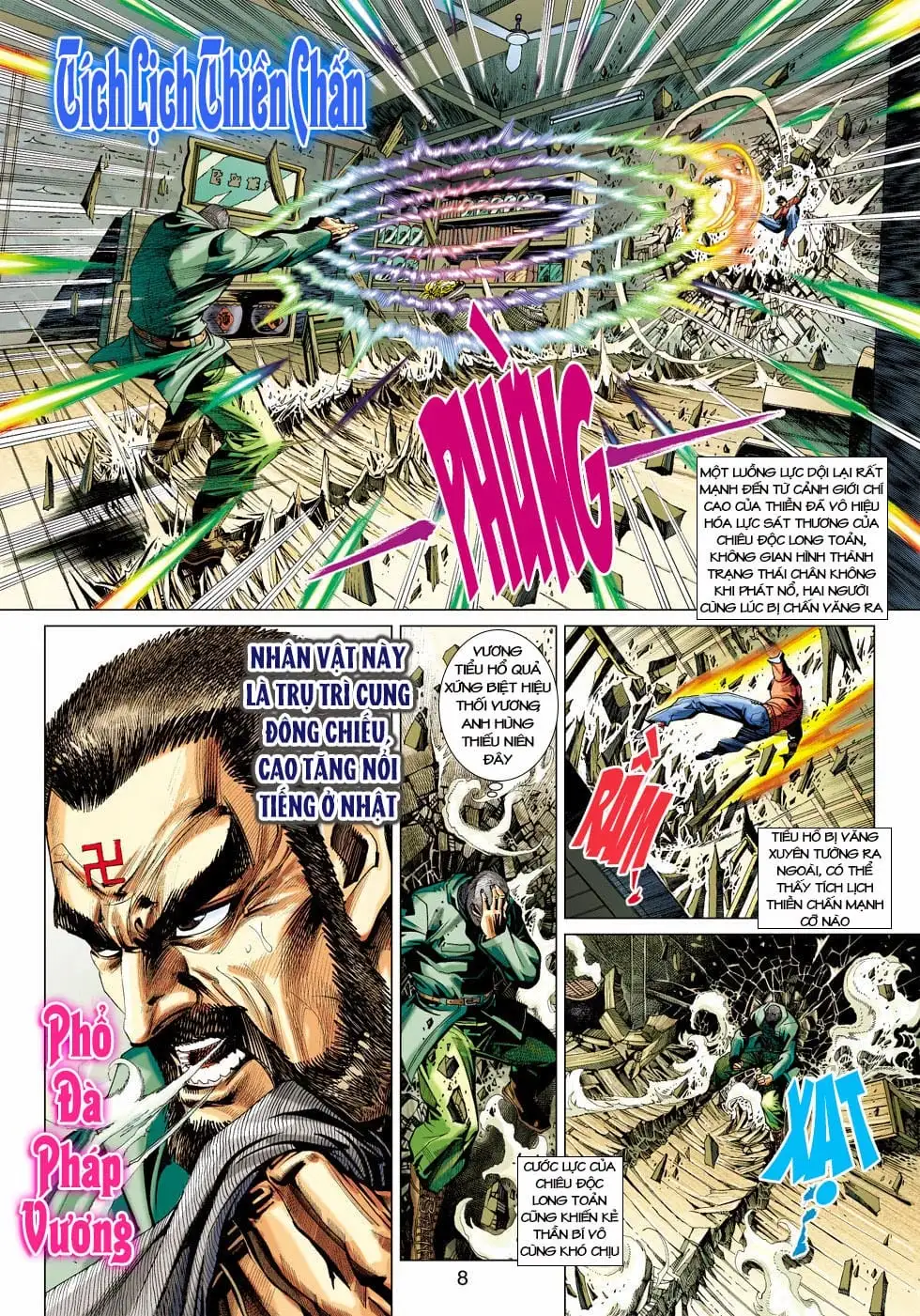 Truyện Tranh Tân Tác Long Hổ Môn trang 4