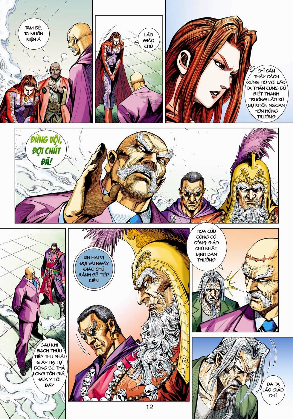 Truyện Tranh Tân Tác Long Hổ Môn trang 4