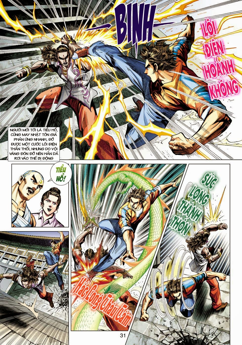 Truyện Tranh Tân Tác Long Hổ Môn trang 4