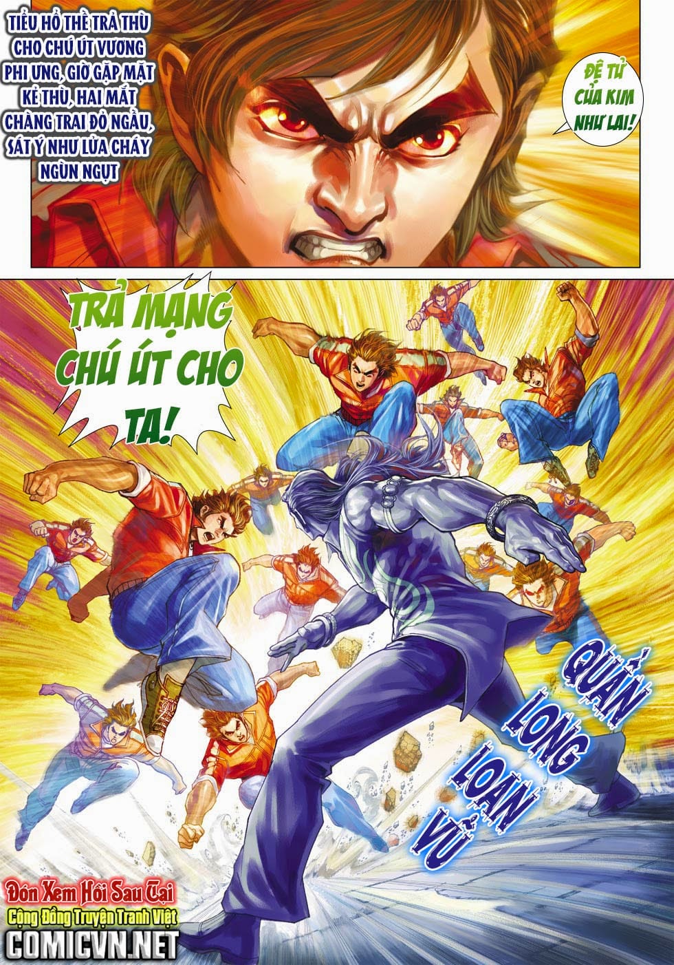 Truyện Tranh Tân Tác Long Hổ Môn trang 4