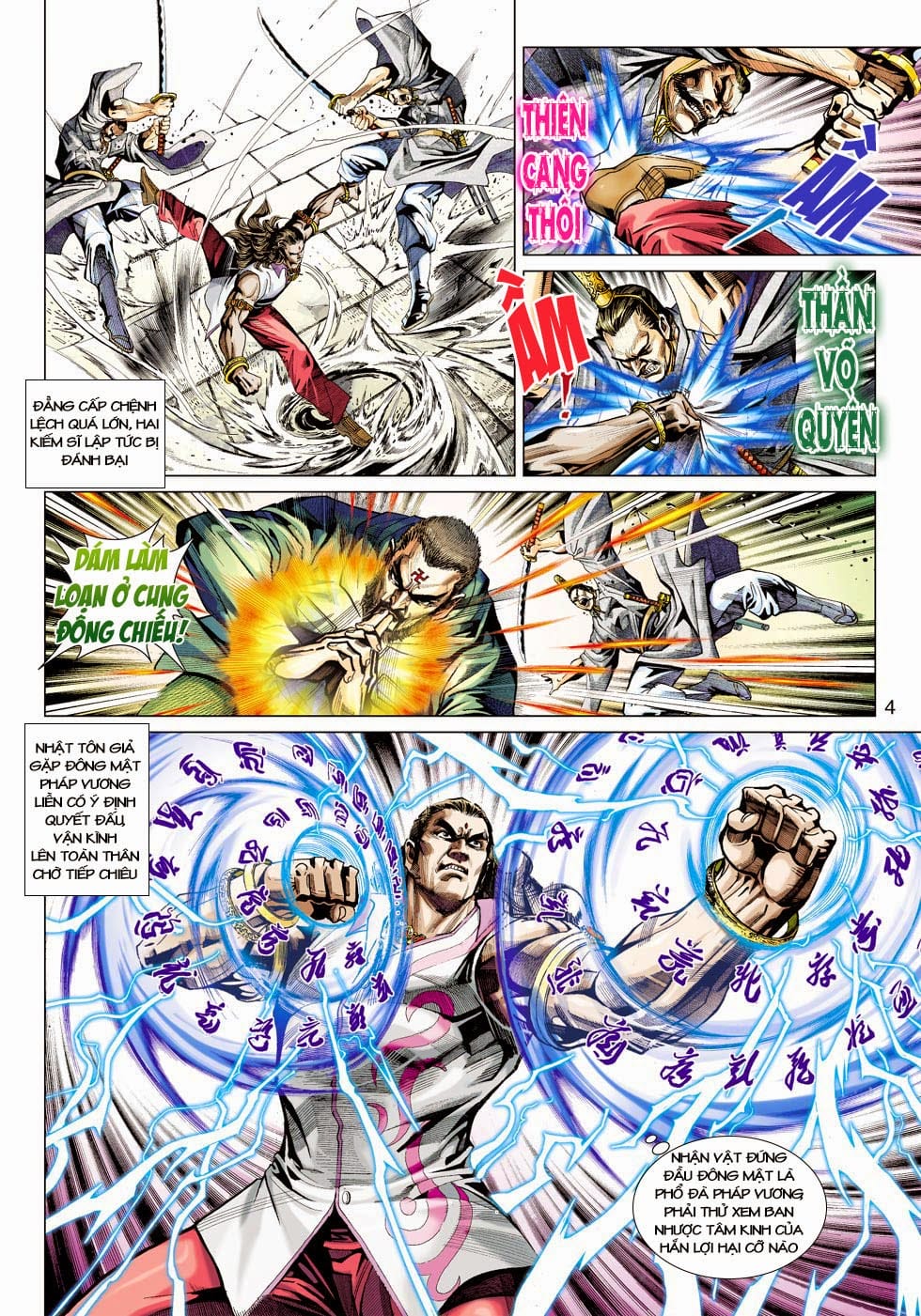 Truyện Tranh Tân Tác Long Hổ Môn trang 4