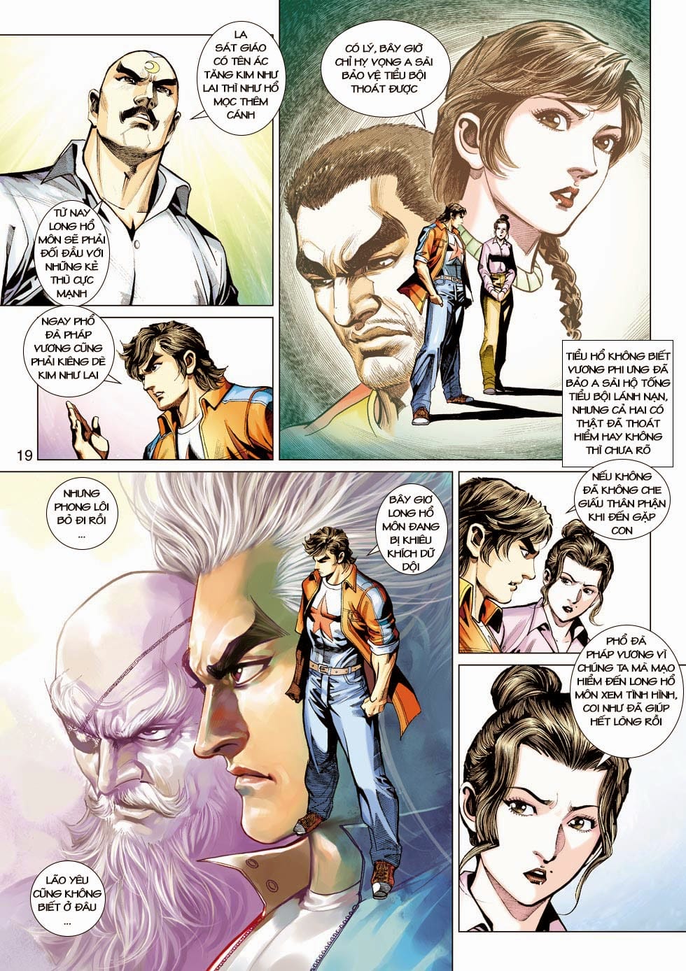 Truyện Tranh Tân Tác Long Hổ Môn trang 4