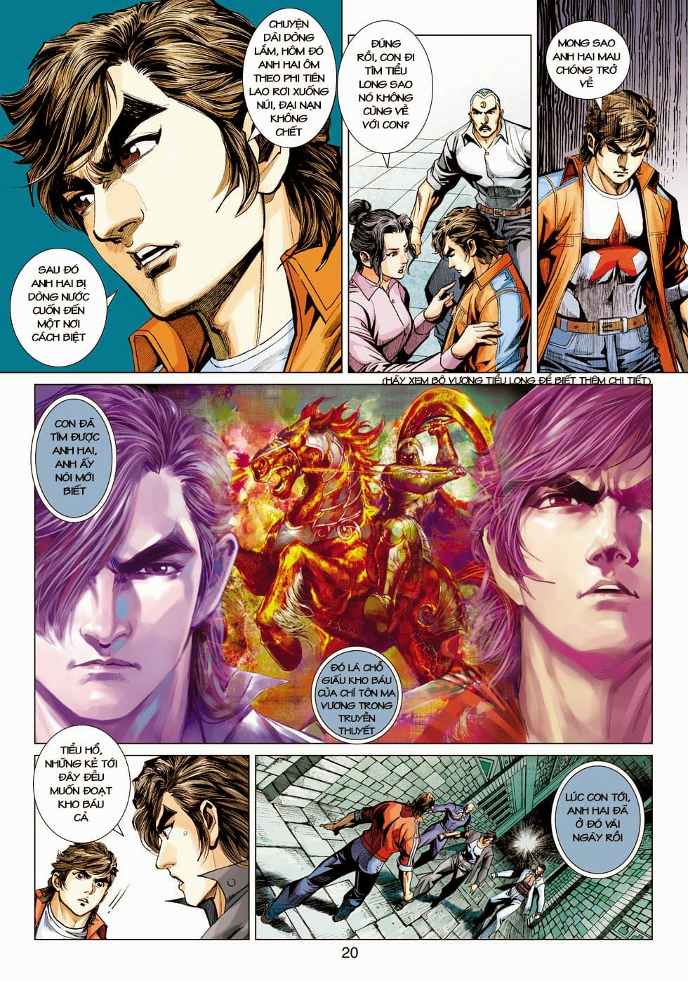 Truyện Tranh Tân Tác Long Hổ Môn trang 4
