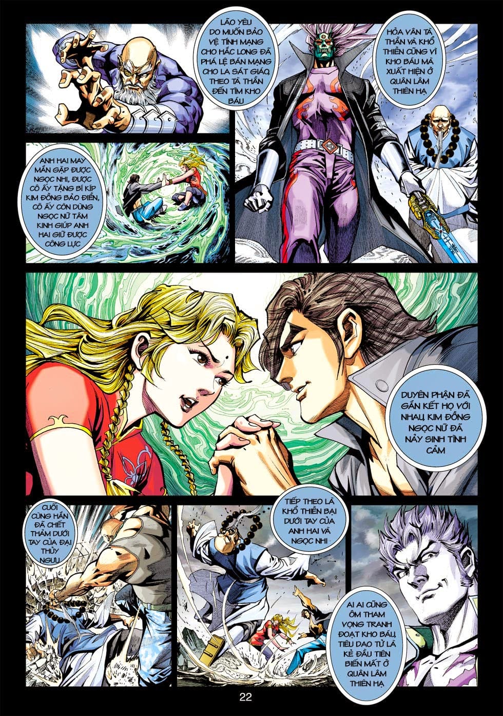 Truyện Tranh Tân Tác Long Hổ Môn trang 4