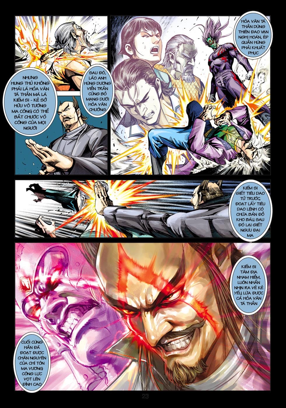 Truyện Tranh Tân Tác Long Hổ Môn trang 4