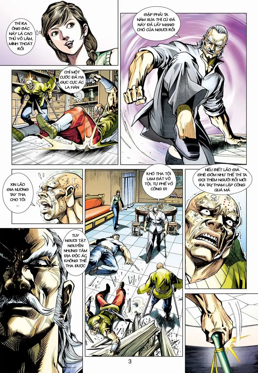 Truyện Tranh Tân Tác Long Hổ Môn trang 4