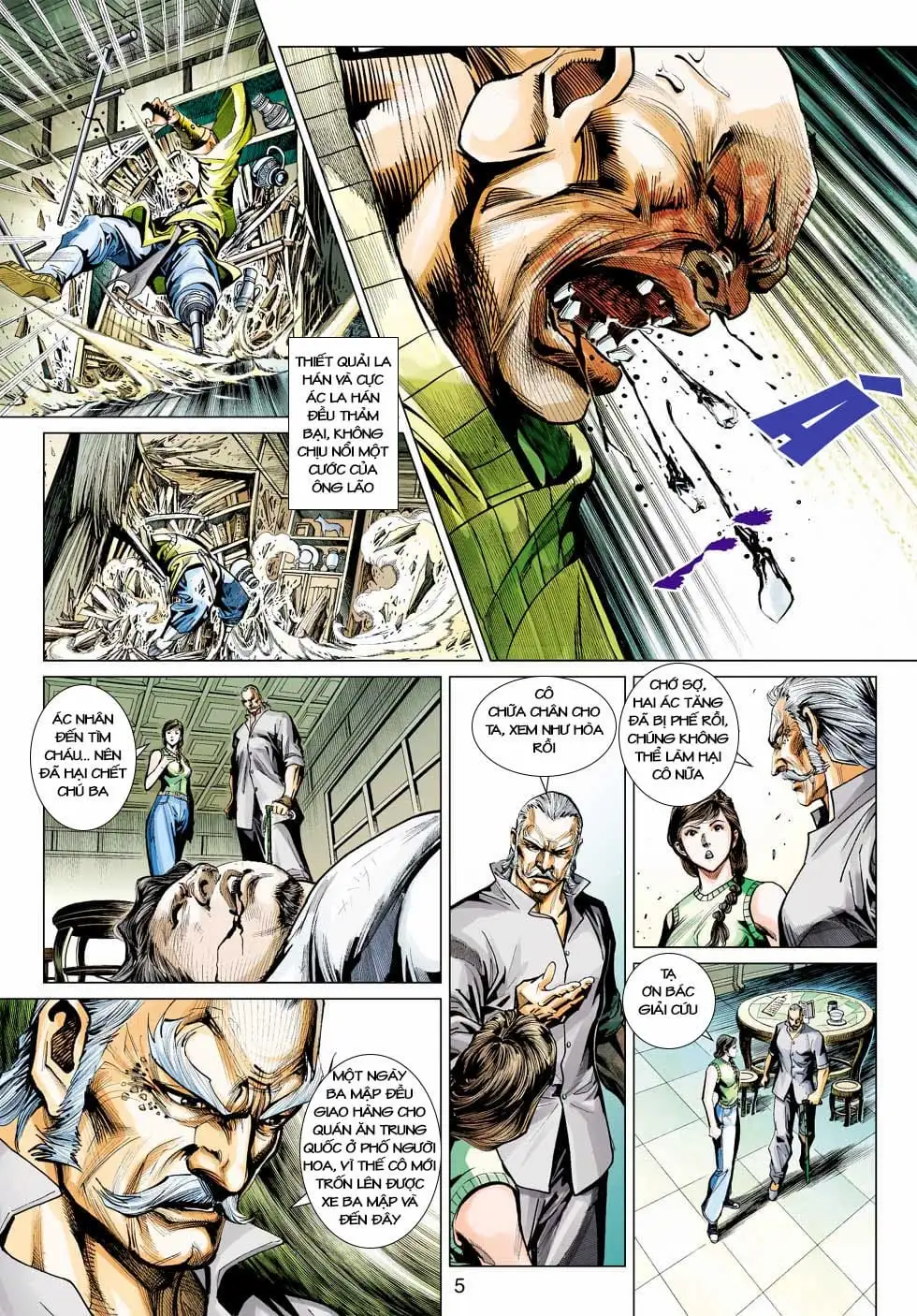 Truyện Tranh Tân Tác Long Hổ Môn trang 4