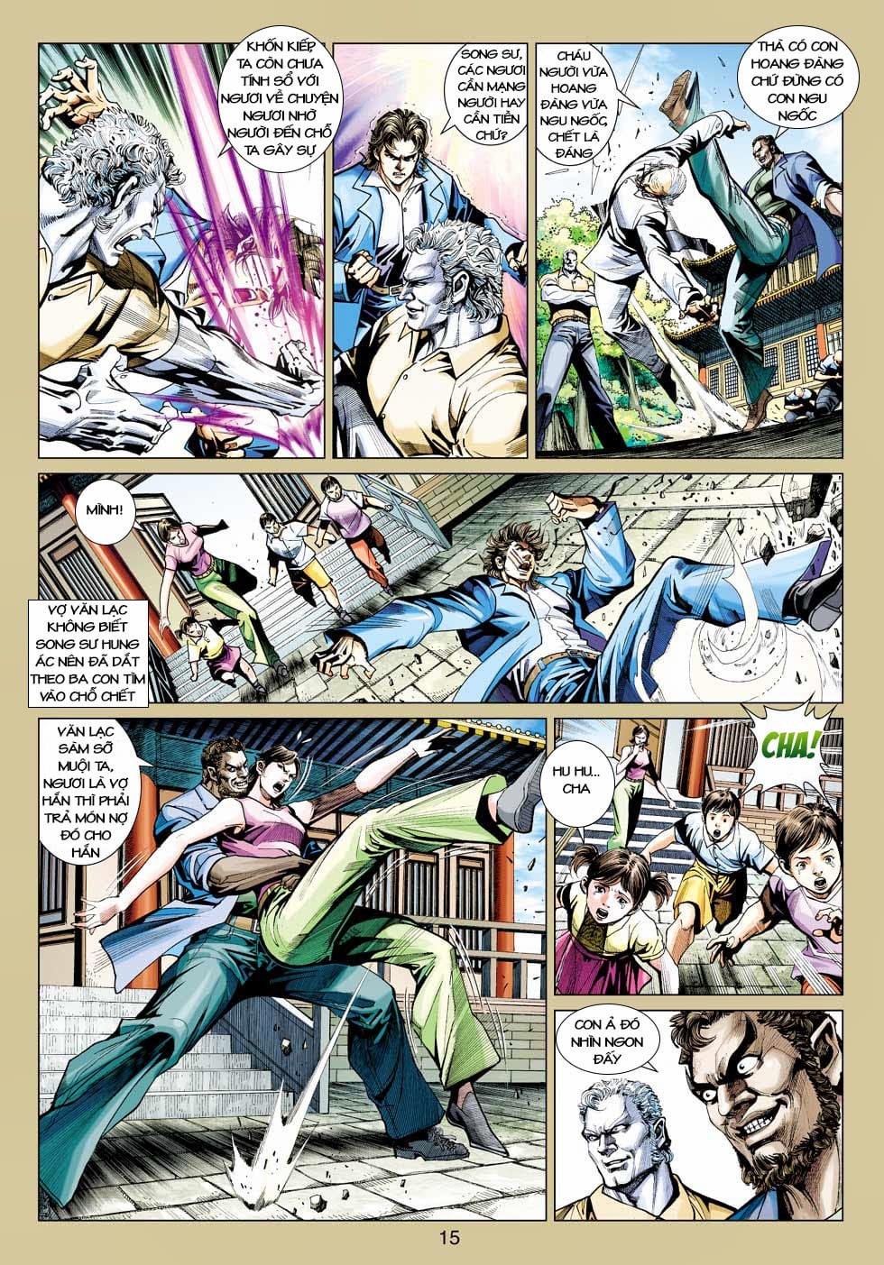 Truyện Tranh Tân Tác Long Hổ Môn trang 4