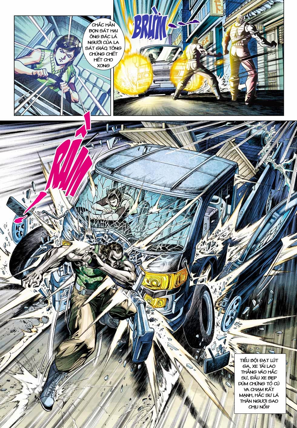 Truyện Tranh Tân Tác Long Hổ Môn trang 4