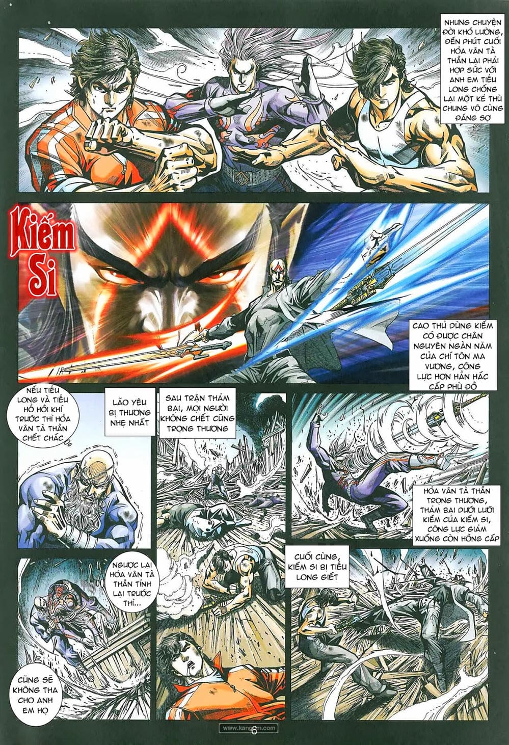 Truyện Tranh Tân Tác Long Hổ Môn trang 4