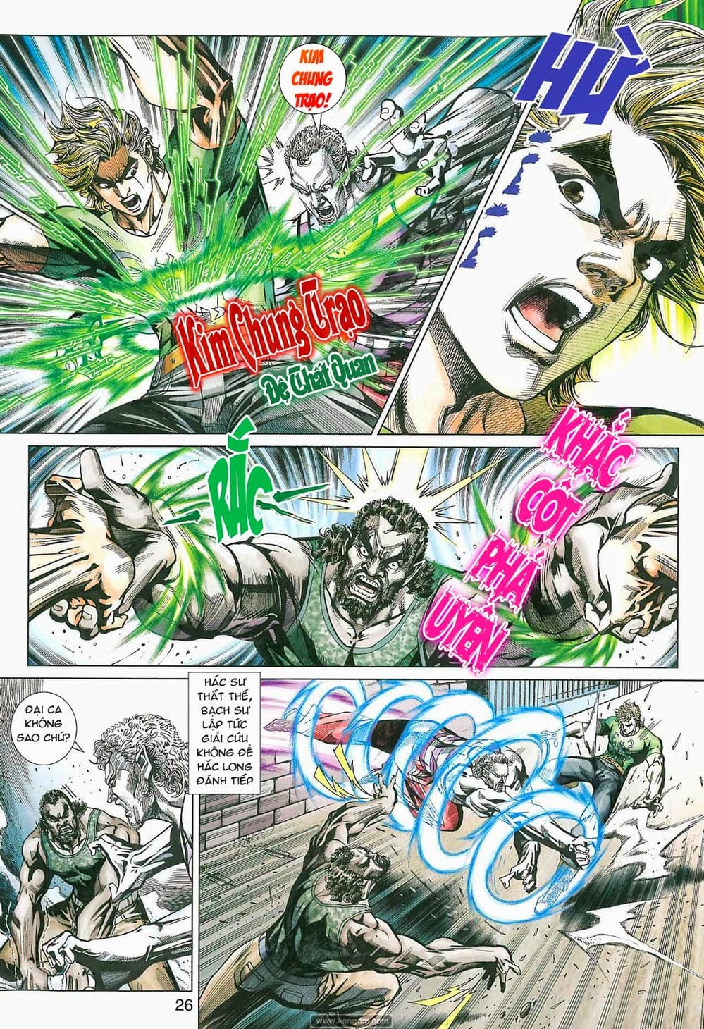 Truyện Tranh Tân Tác Long Hổ Môn trang 4