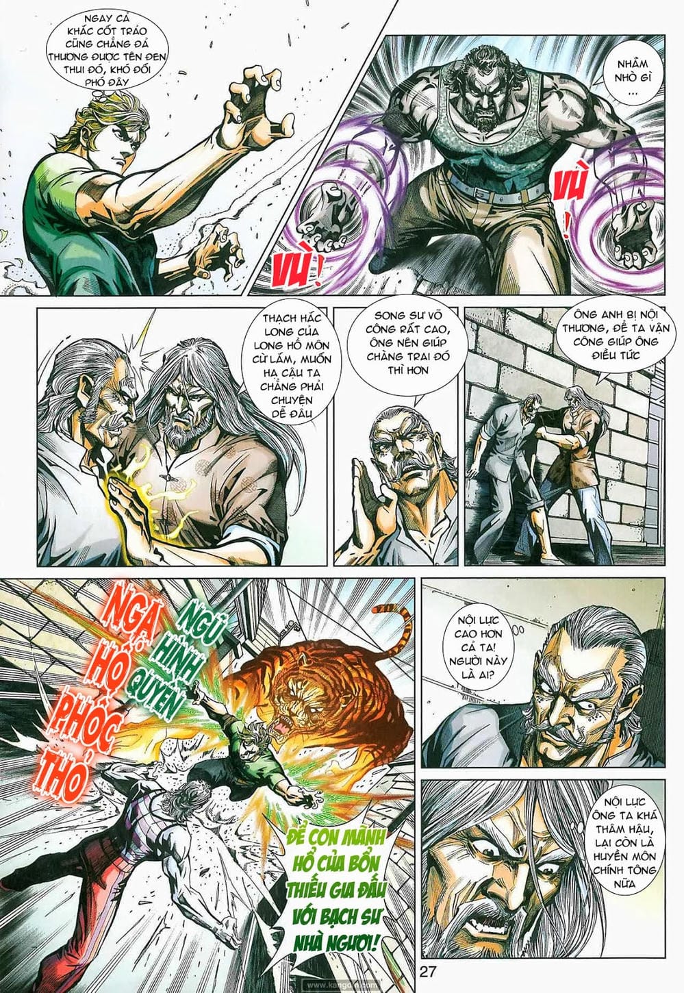 Truyện Tranh Tân Tác Long Hổ Môn trang 4