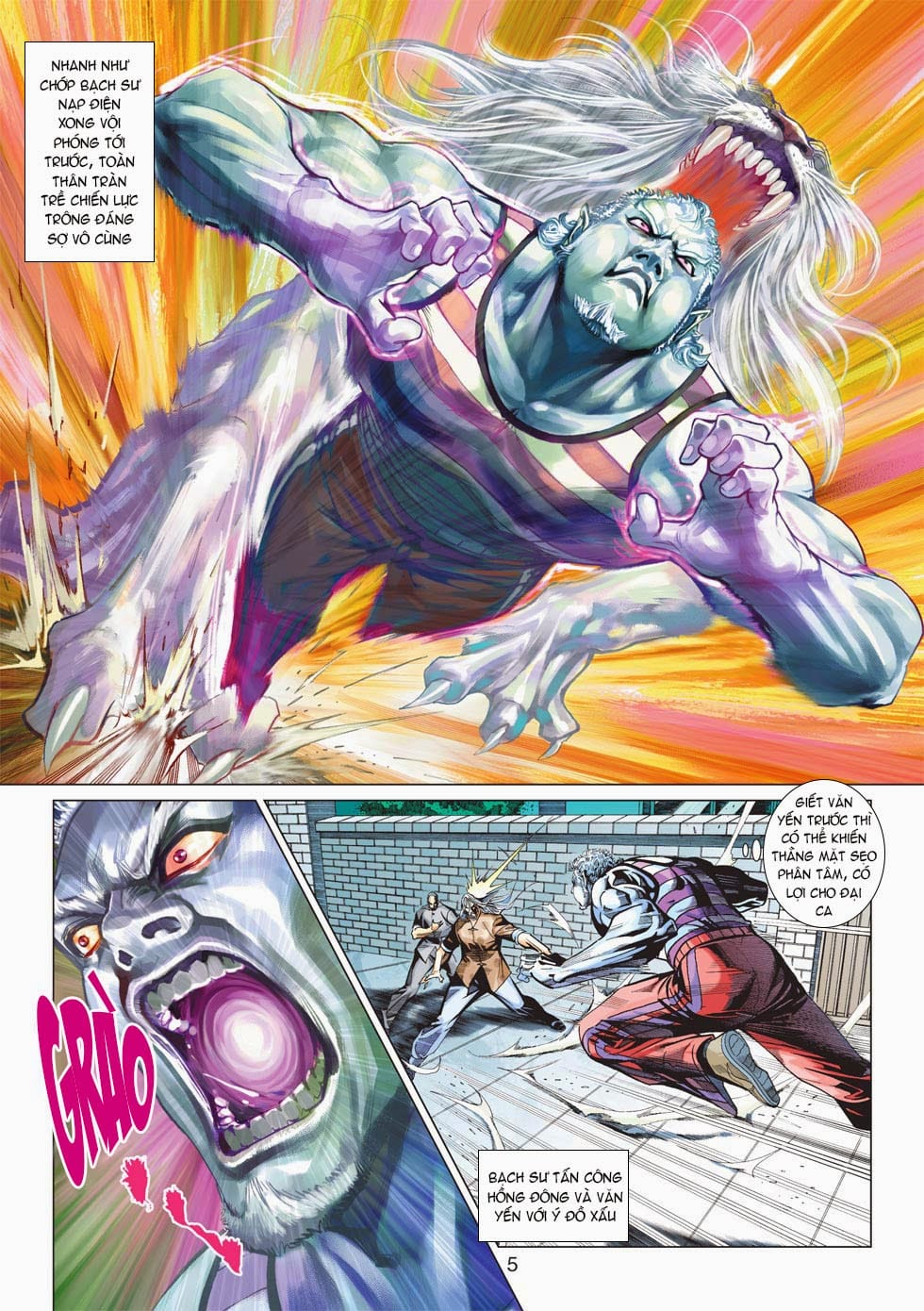 Truyện Tranh Tân Tác Long Hổ Môn trang 4