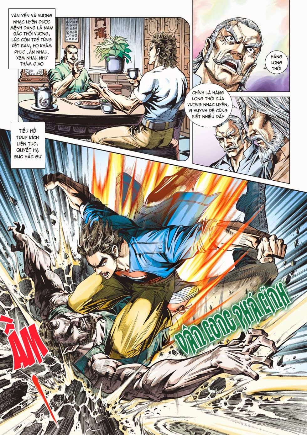 Truyện Tranh Tân Tác Long Hổ Môn trang 4