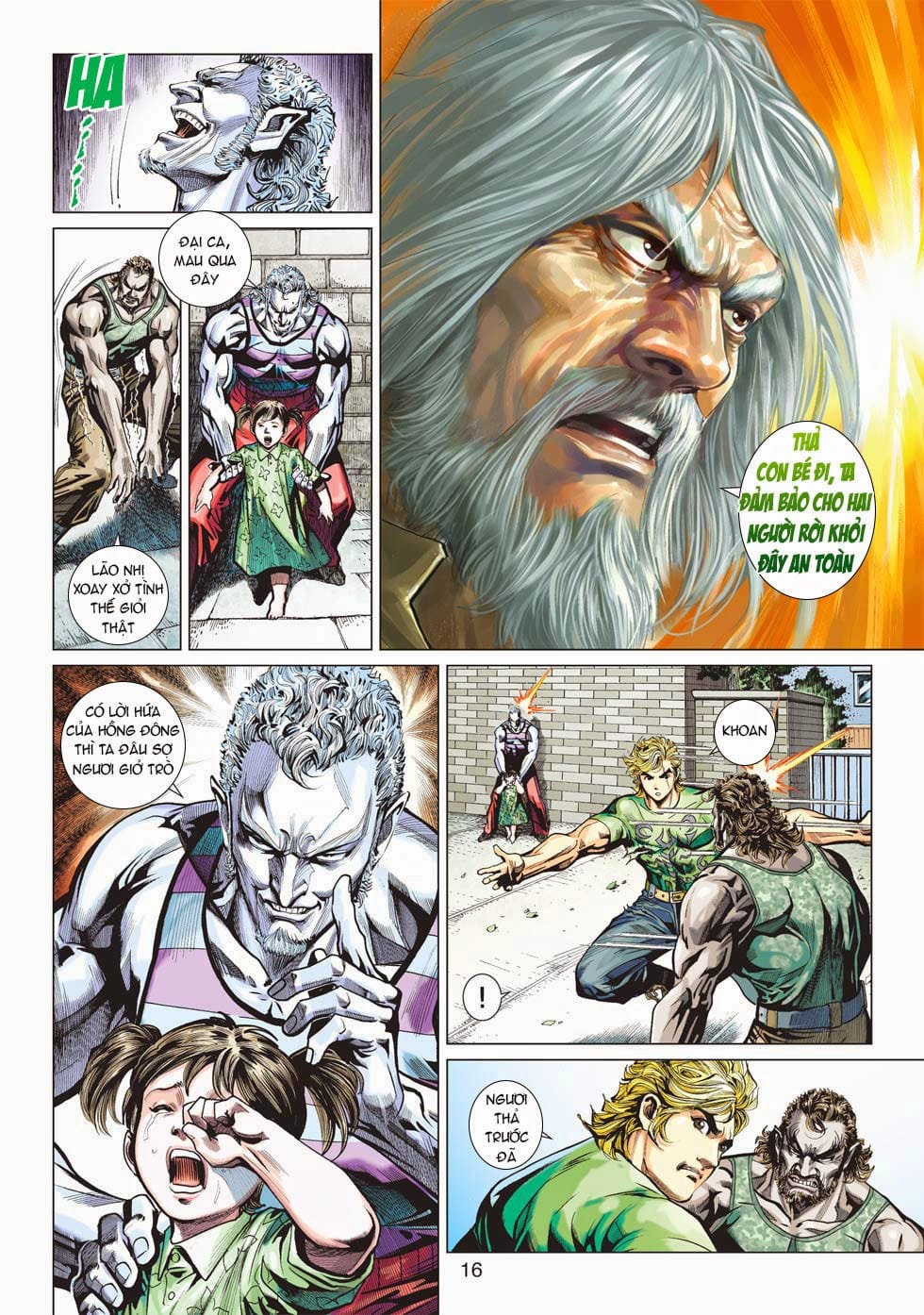 Truyện Tranh Tân Tác Long Hổ Môn trang 4