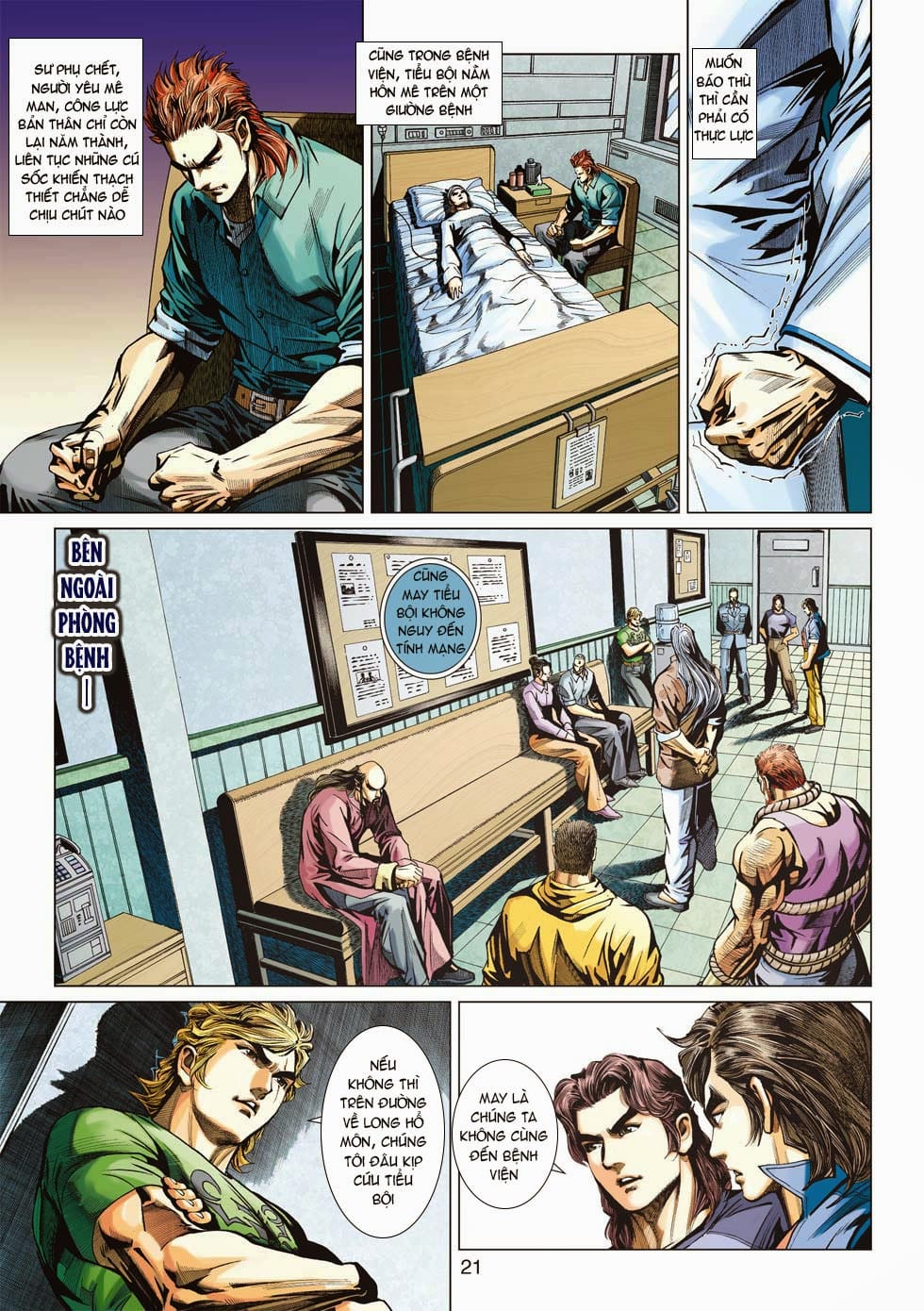 Truyện Tranh Tân Tác Long Hổ Môn trang 4