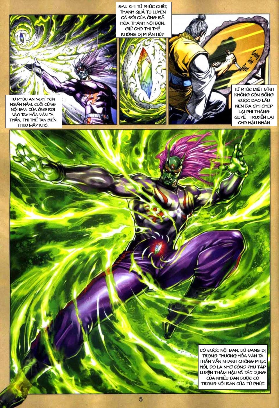 Truyện Tranh Tân Tác Long Hổ Môn trang 4