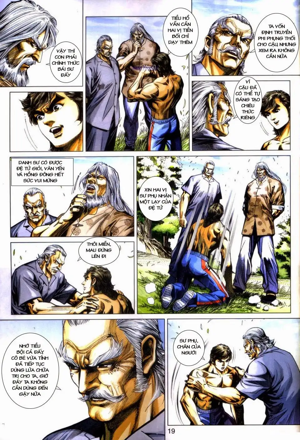 Truyện Tranh Tân Tác Long Hổ Môn trang 4