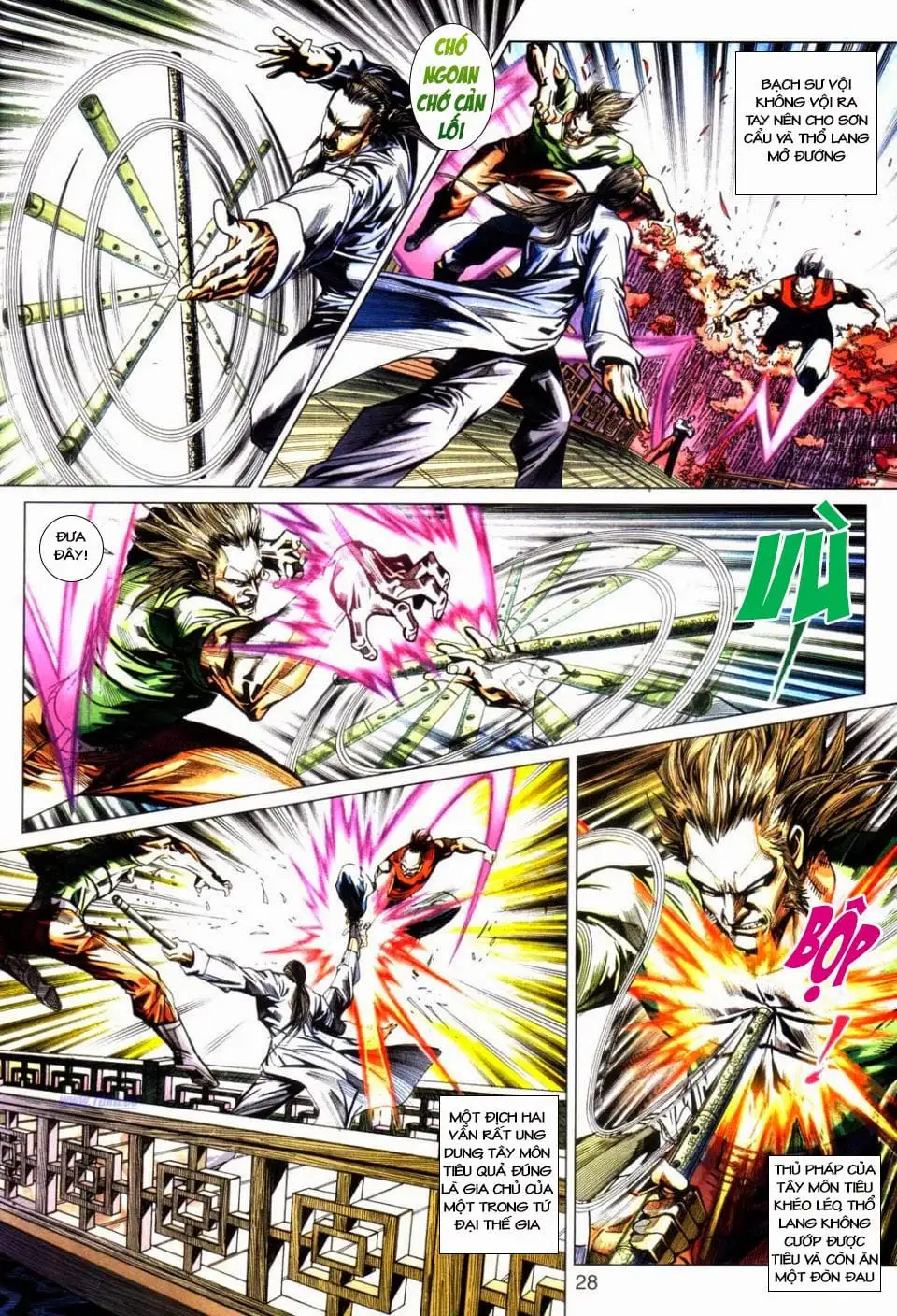 Truyện Tranh Tân Tác Long Hổ Môn trang 4