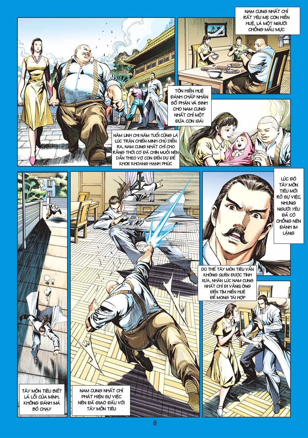 Truyện Tranh Tân Tác Long Hổ Môn trang 4