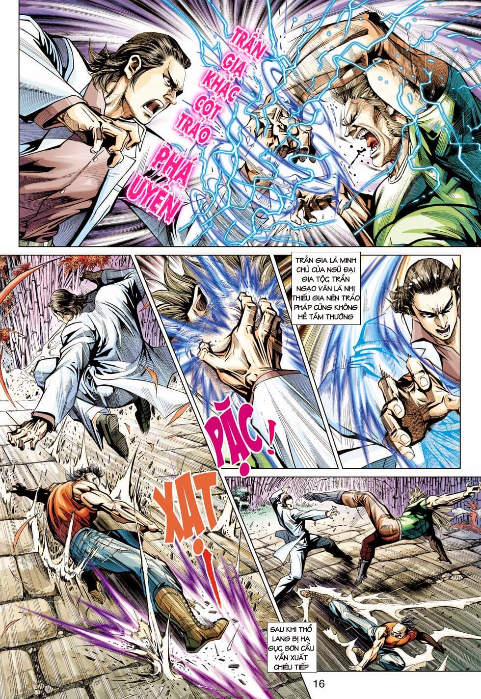 Truyện Tranh Tân Tác Long Hổ Môn trang 4