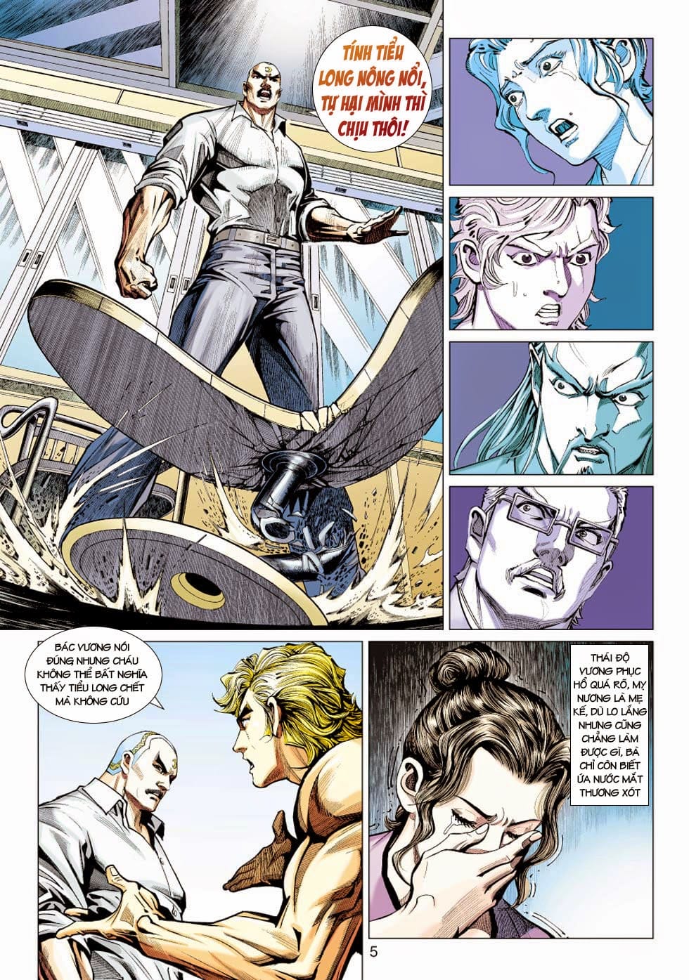 Truyện Tranh Tân Tác Long Hổ Môn trang 4