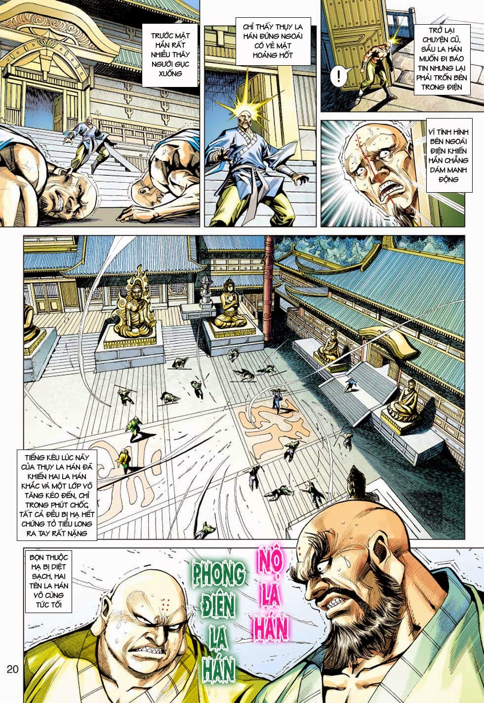 Truyện Tranh Tân Tác Long Hổ Môn trang 4