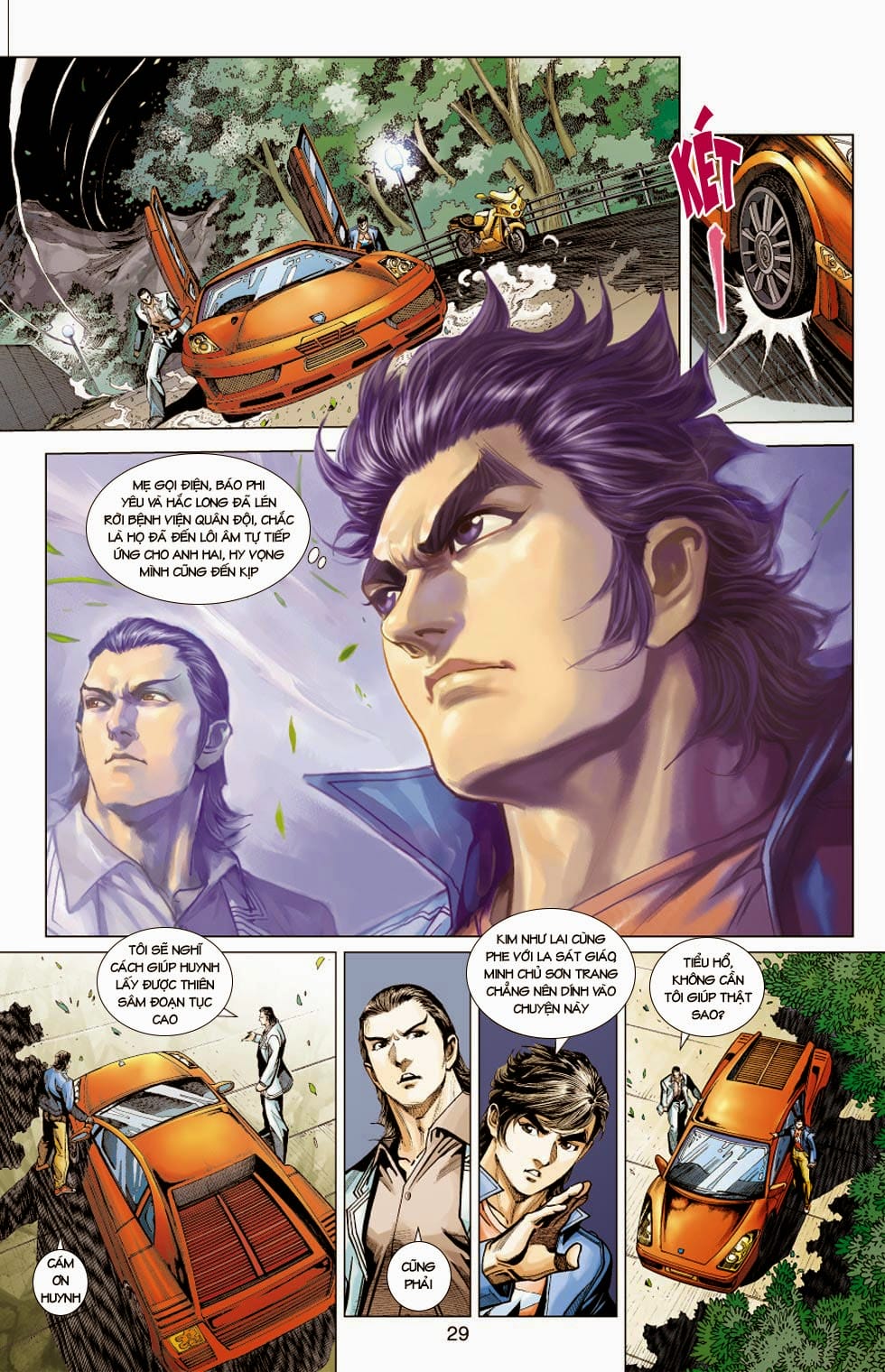 Truyện Tranh Tân Tác Long Hổ Môn trang 4