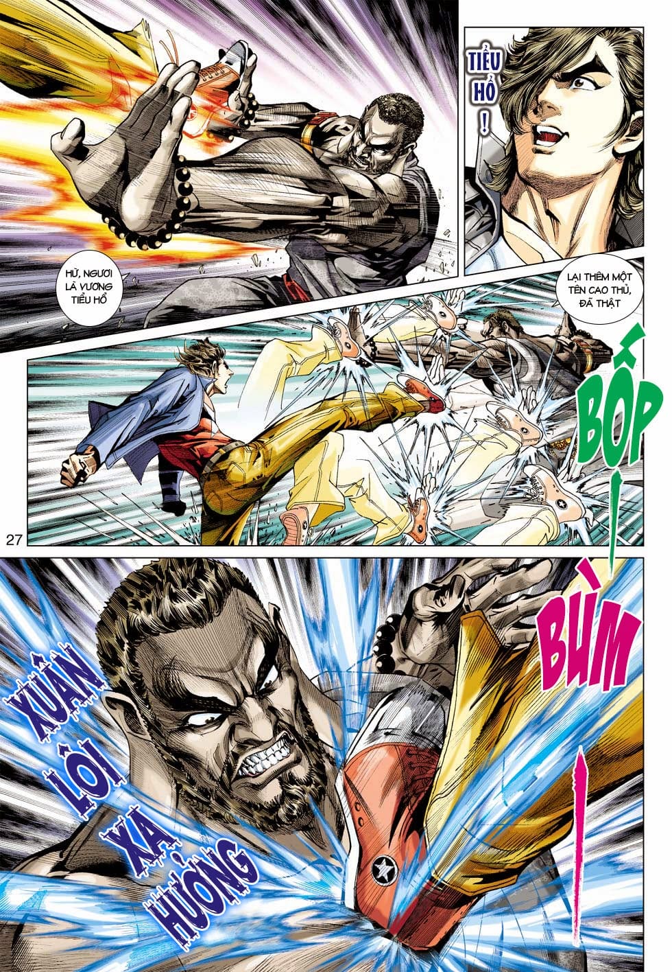 Truyện Tranh Tân Tác Long Hổ Môn trang 4