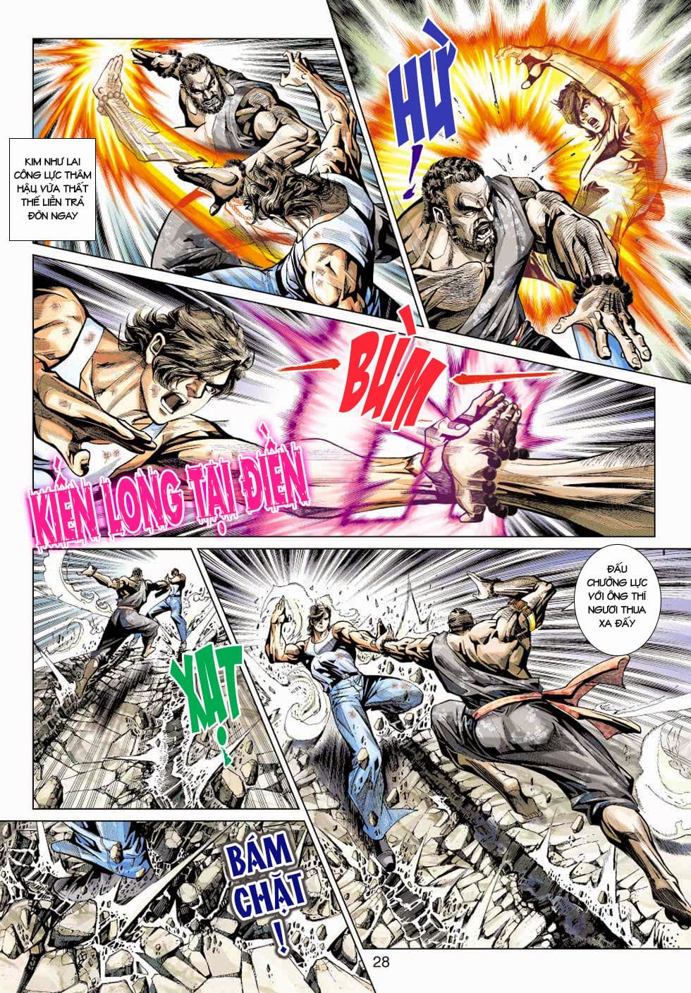 Truyện Tranh Tân Tác Long Hổ Môn trang 4