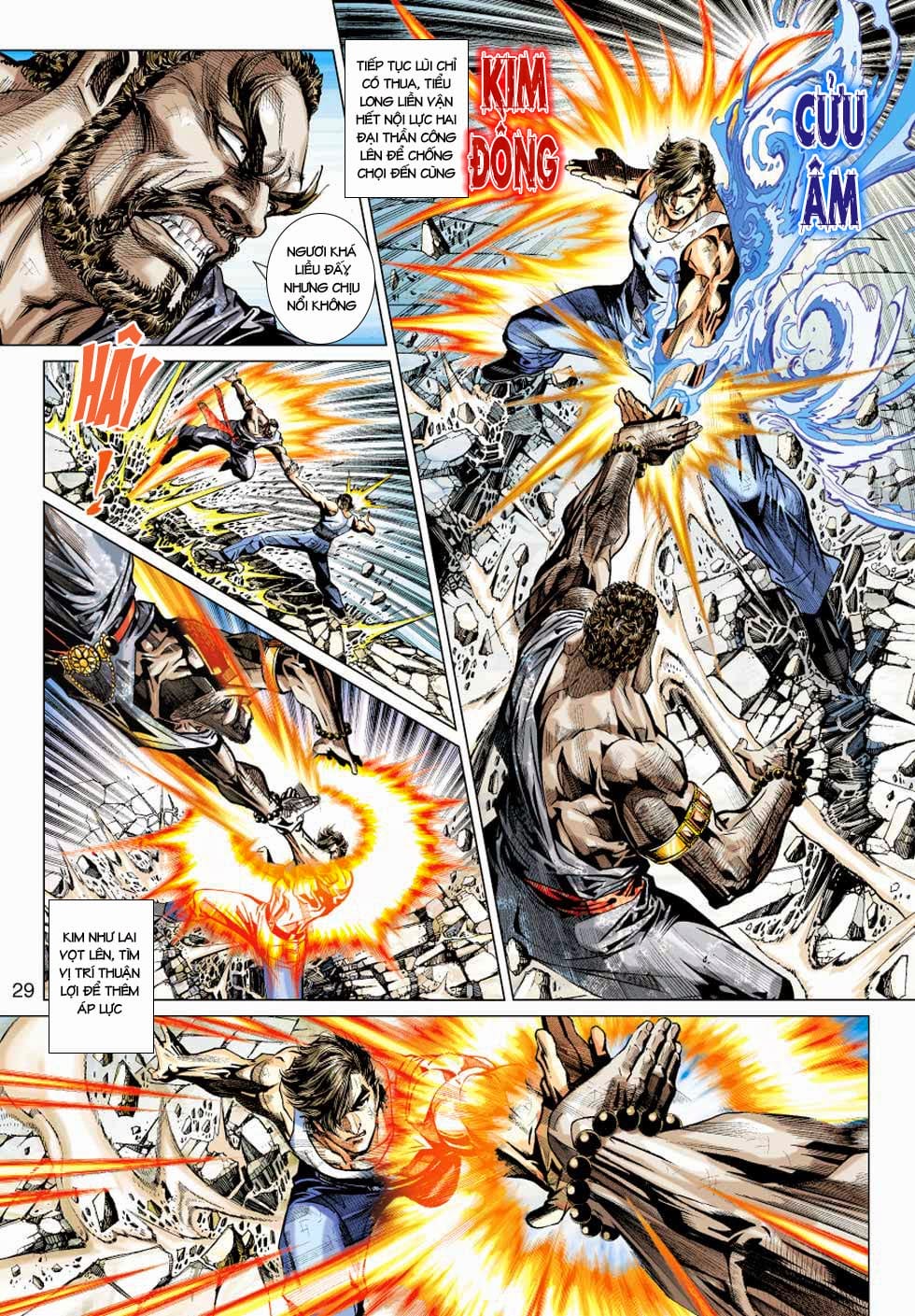 Truyện Tranh Tân Tác Long Hổ Môn trang 4