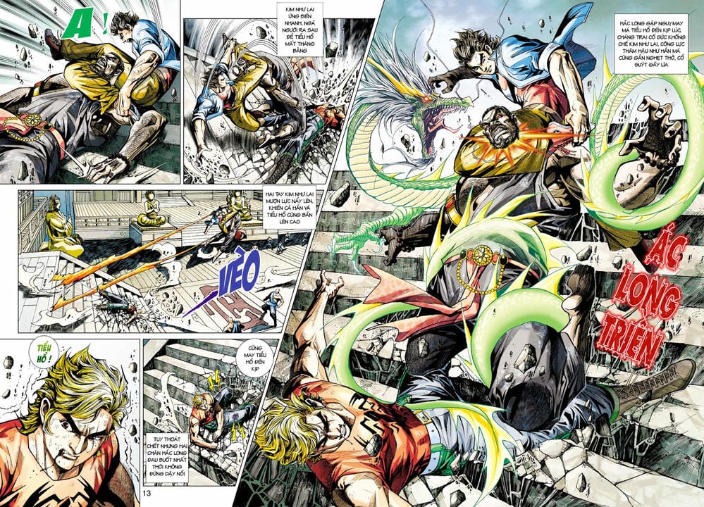 Truyện Tranh Tân Tác Long Hổ Môn trang 4