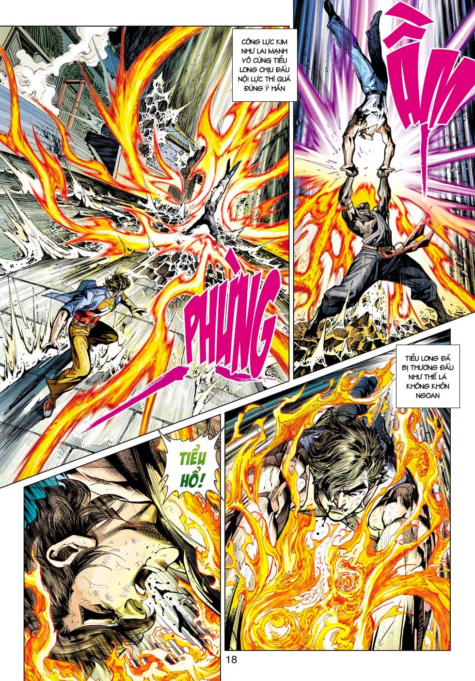 Truyện Tranh Tân Tác Long Hổ Môn trang 4