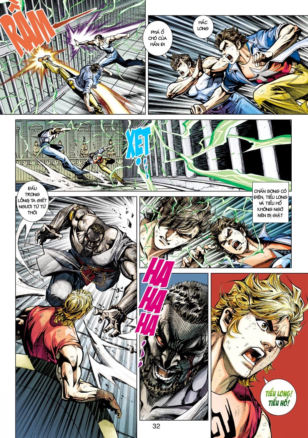 Truyện Tranh Tân Tác Long Hổ Môn trang 4