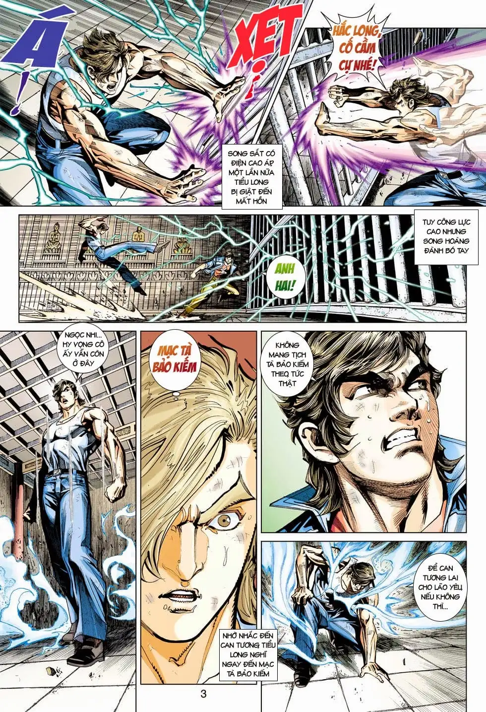 Truyện Tranh Tân Tác Long Hổ Môn trang 4