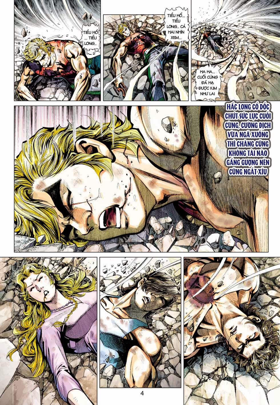 Truyện Tranh Tân Tác Long Hổ Môn trang 4