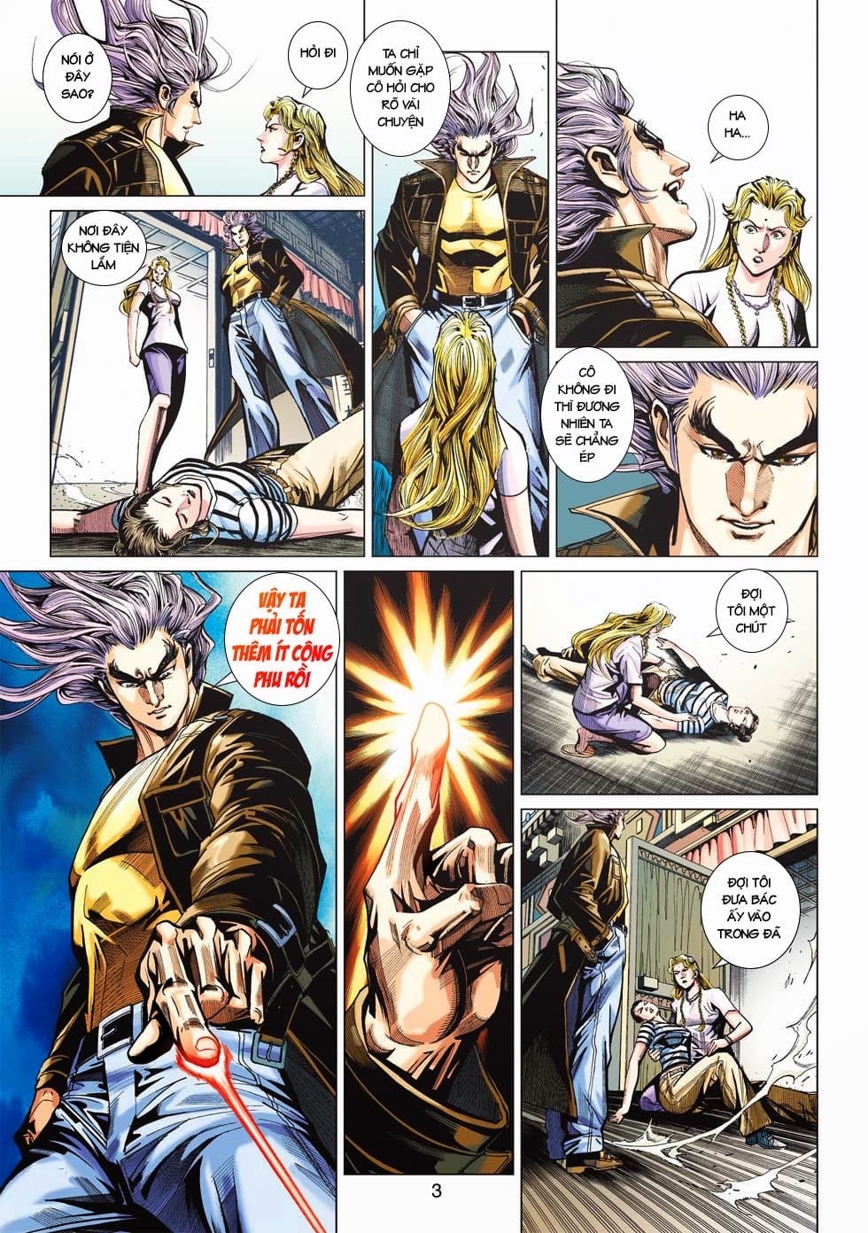 Truyện Tranh Tân Tác Long Hổ Môn trang 4