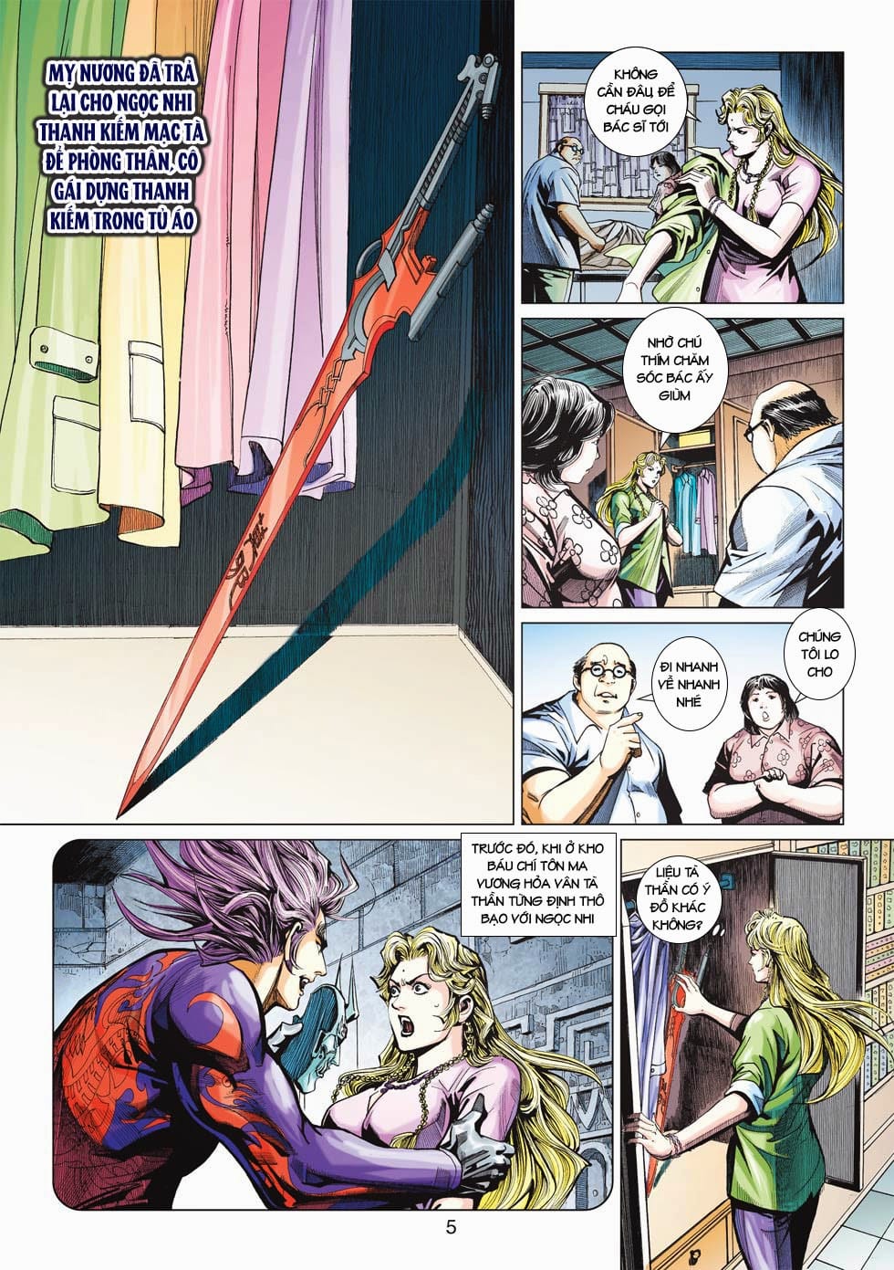 Truyện Tranh Tân Tác Long Hổ Môn trang 4