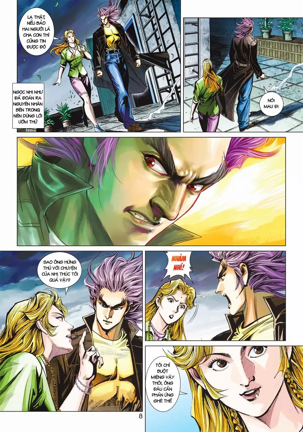 Truyện Tranh Tân Tác Long Hổ Môn trang 4