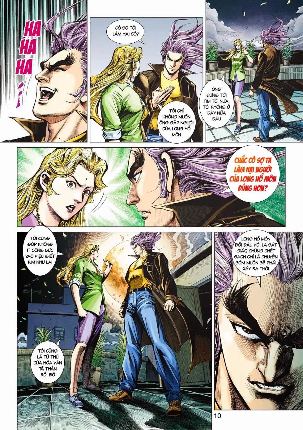 Truyện Tranh Tân Tác Long Hổ Môn trang 4
