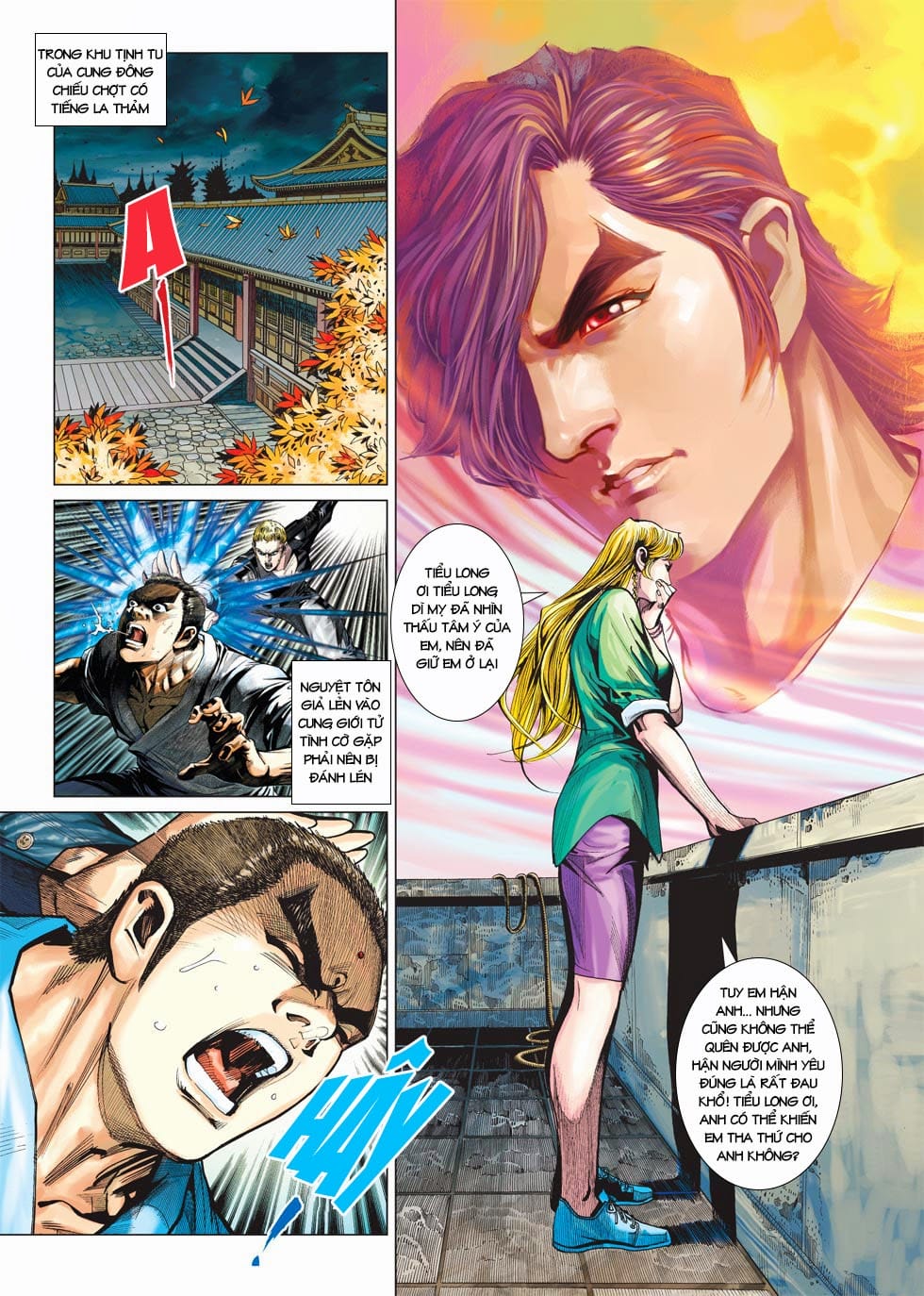 Truyện Tranh Tân Tác Long Hổ Môn trang 4