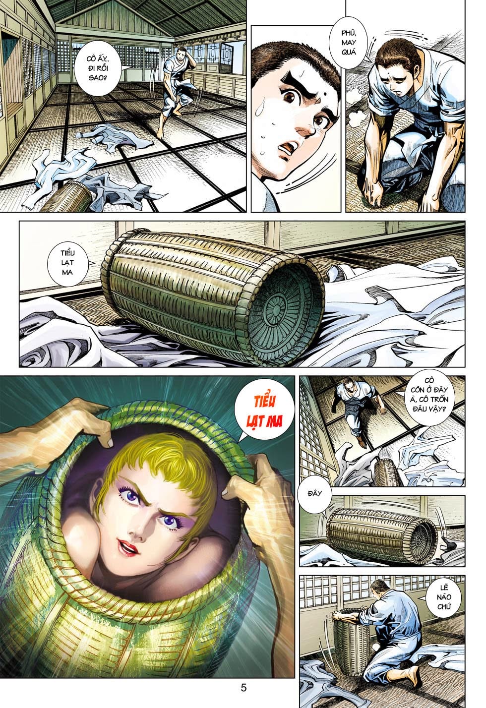 Truyện Tranh Tân Tác Long Hổ Môn trang 4
