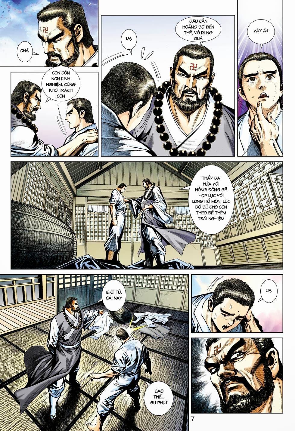 Truyện Tranh Tân Tác Long Hổ Môn trang 4
