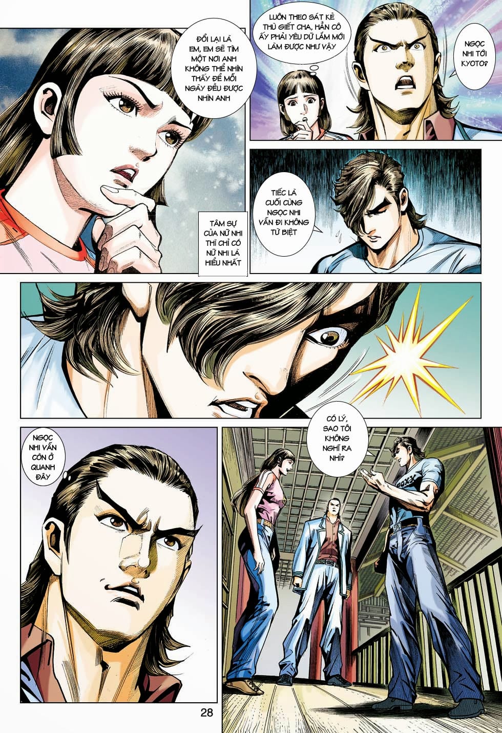 Truyện Tranh Tân Tác Long Hổ Môn trang 4