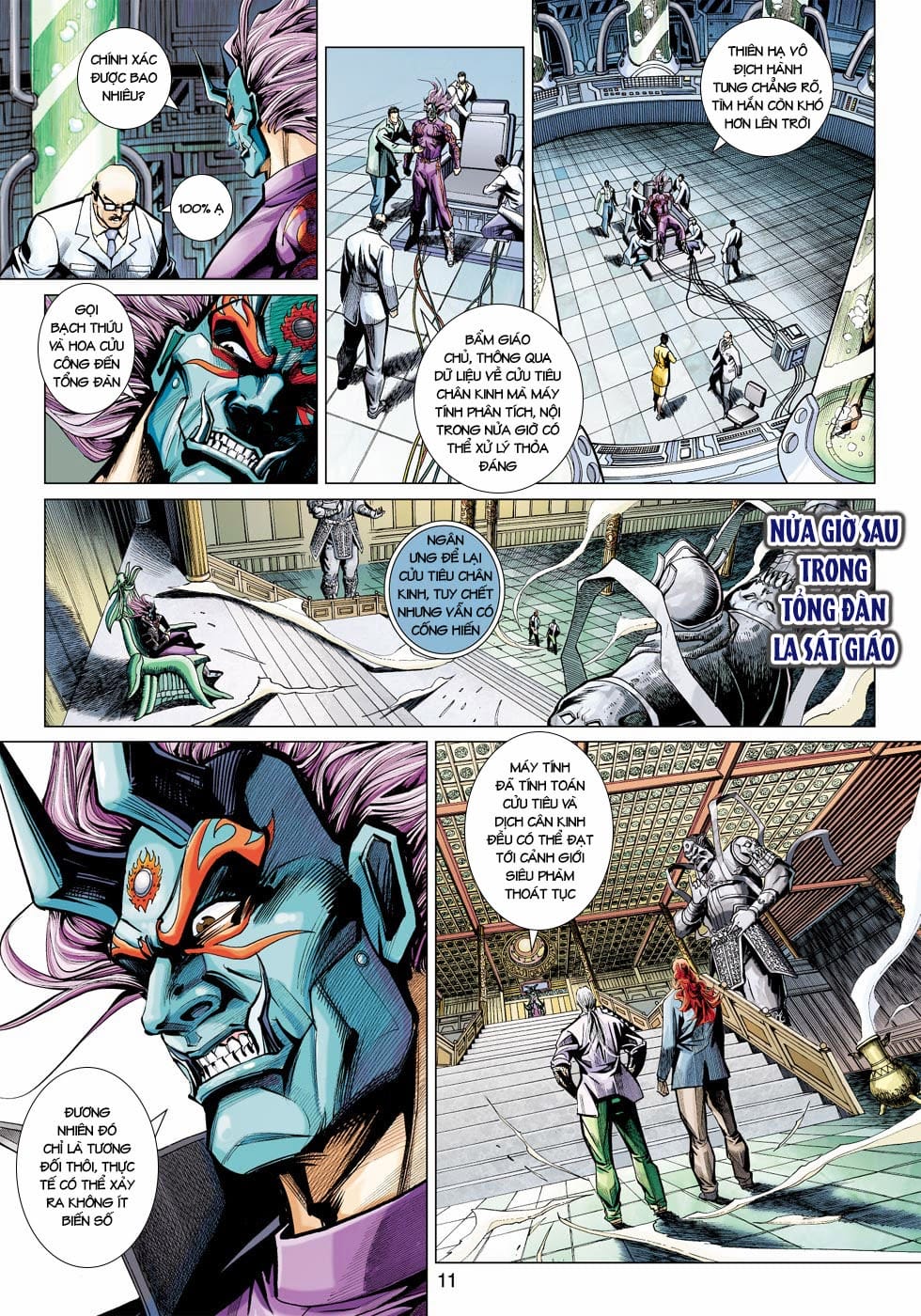 Truyện Tranh Tân Tác Long Hổ Môn trang 4