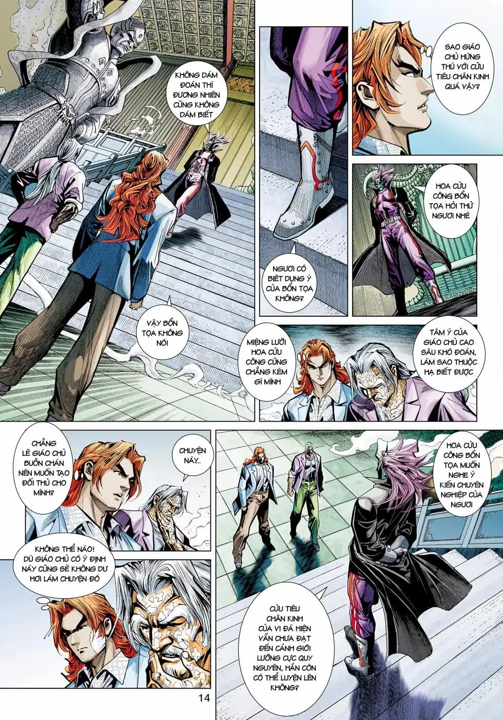 Truyện Tranh Tân Tác Long Hổ Môn trang 4