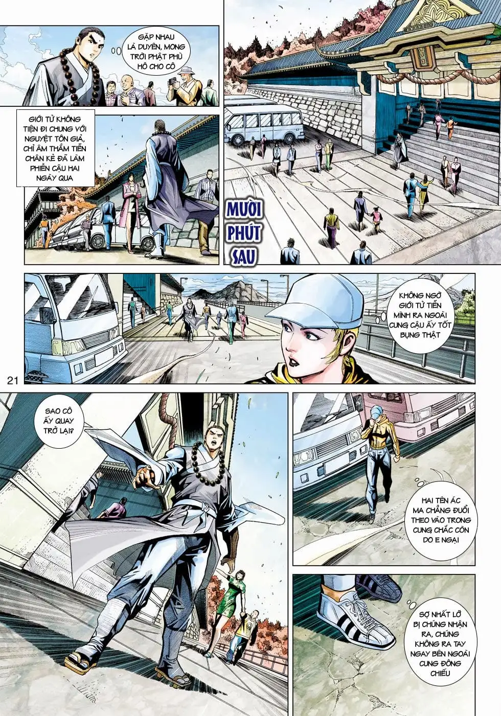 Truyện Tranh Tân Tác Long Hổ Môn trang 4