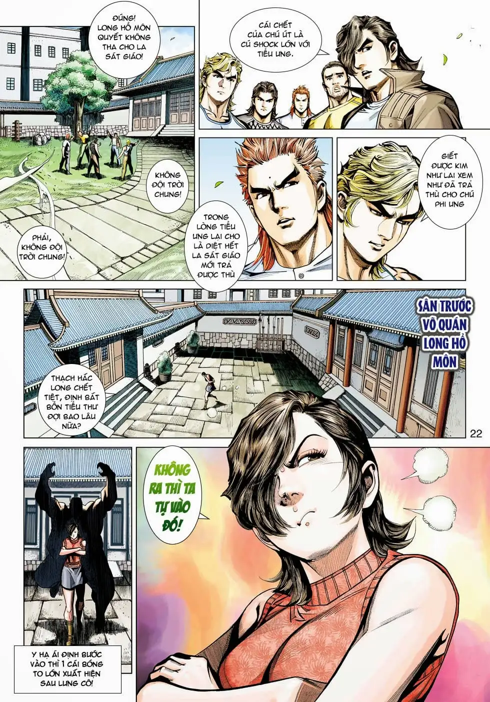 Truyện Tranh Tân Tác Long Hổ Môn trang 4