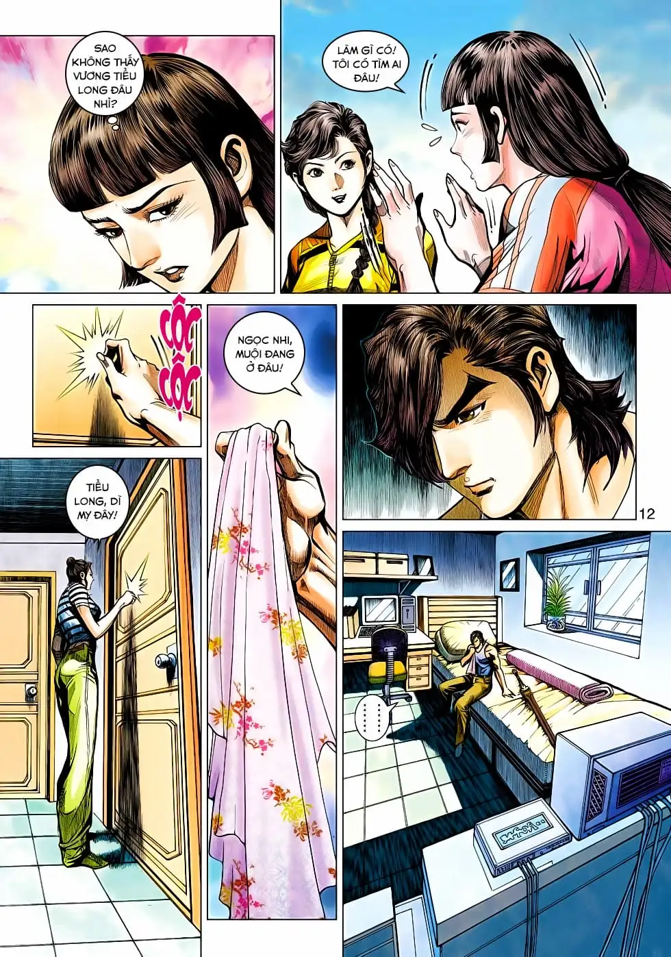 Truyện Tranh Tân Tác Long Hổ Môn trang 4